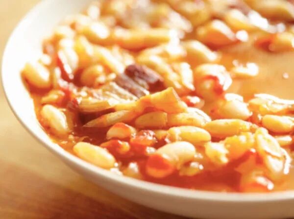 Haricots Cuisinés au jus de canard