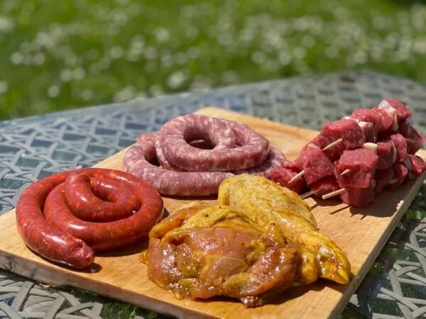 Colis Barbecue Boeuf / Poulet / Porc / Agneau pour 6 personnes
