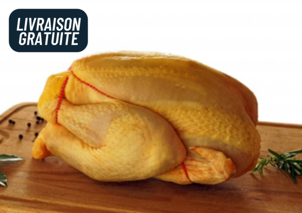 Poulet Fermier Label Rouge Gers 1,7 kg x5