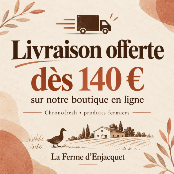 La livraison évolue à la Ferme d’Enjacquet