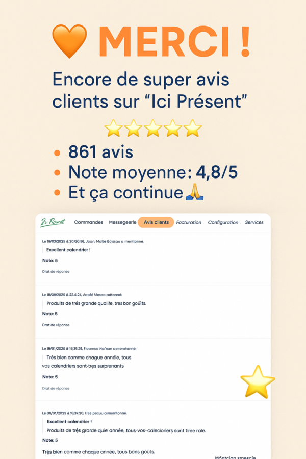 🧡 Ils en parlent mieux que nous…