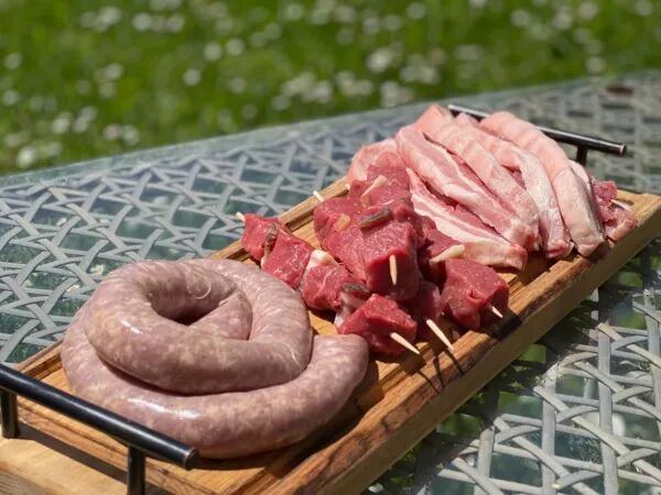Colis Barbecue Boeuf / Porc pour 4 personnes