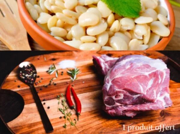 Offre Spéciale Pâques : Épaule Entière D'Agneau et Haricots Cuisinés !