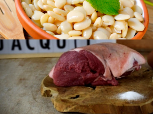 Offre spéciale Pâques : Selle D'Agneau à l'anglaise et Haricots Cuisinés pour 4 personnes