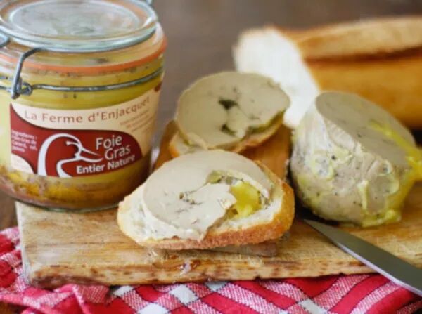 Foie Gras de Canard Entier 350 g – L’authenticité du Gers dans votre assiette
